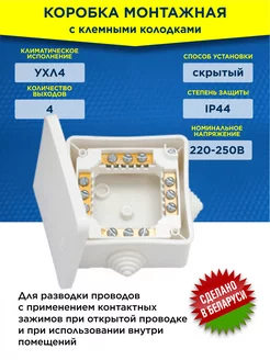 Монтажная коробка наружная SHERESPER 211576850 купить за 336 ₽ в интернет-магазине Wildberries