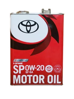 Моторное масло Toyota 0W20 SP/GF-6A 0W-20, 4 л Toyota 211586993 купить за 2 326 ₽ в интернет-магазине Wildberries