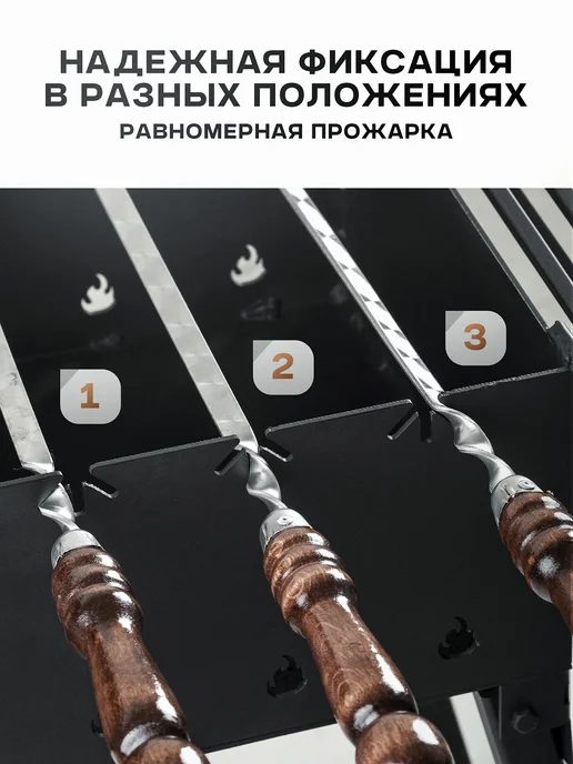 THERMOFORGE Мангал складной с кольцом под казан, вариант, фото 5