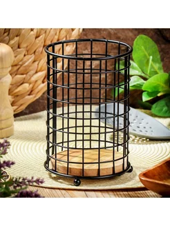 Отзывы на Подставка для столовых приборов, круглая, 11 см Другие бренды 211615640 в интернет‑магазине Wildberries.ru