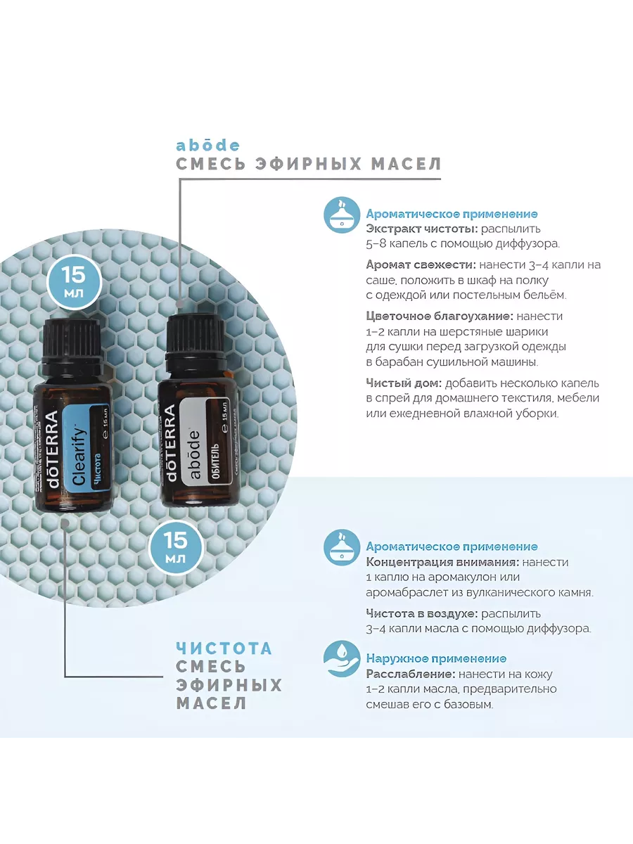 Эфирное масло Обитель дотерра abōde doTERRA 211653188 купить за 1 968 ₽ в  интернет-магазине Wildberries