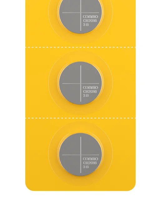 Батарейки литиевые COMMO Everyday Batteries, CR2016, 5 штук в упаковке, 5 шт, фото 3
