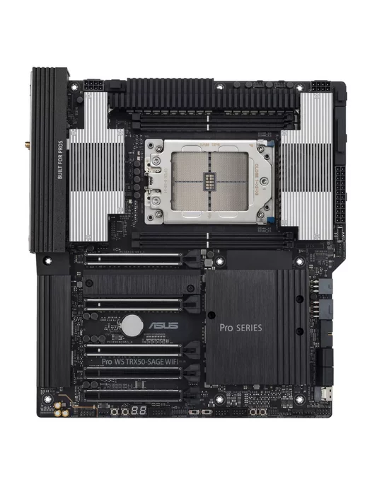 Asus Материнская плата PRO WS TRX50-SAGE WIFI,sTR5, 2 шт, фото 2