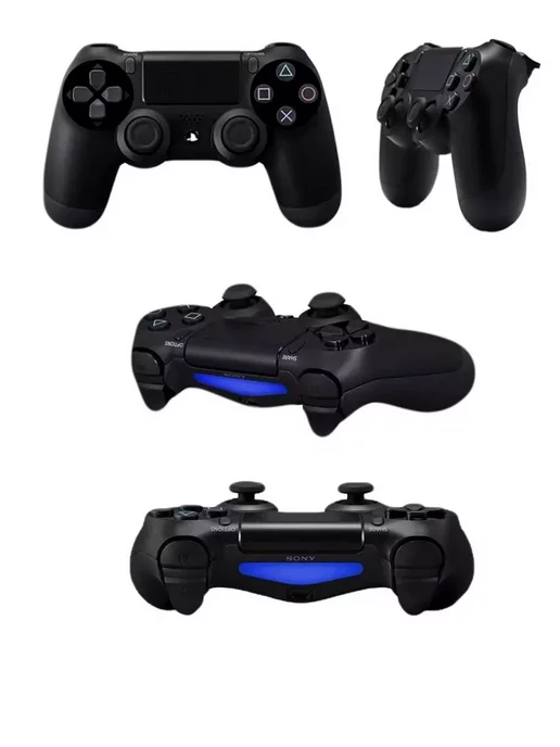Akfis Геймпад джойстик беспроводной Dualshok 4 для PS4 и ПК, черный, фото 4