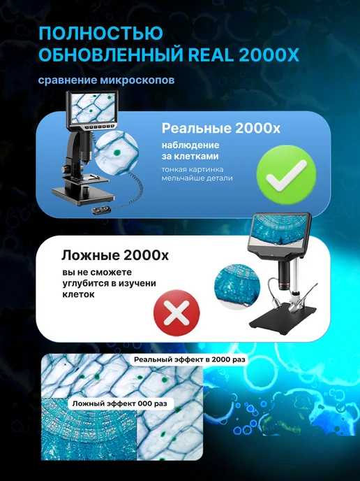 Сейдж Профессиональный цифровой микроскоп, вариант, фото 8