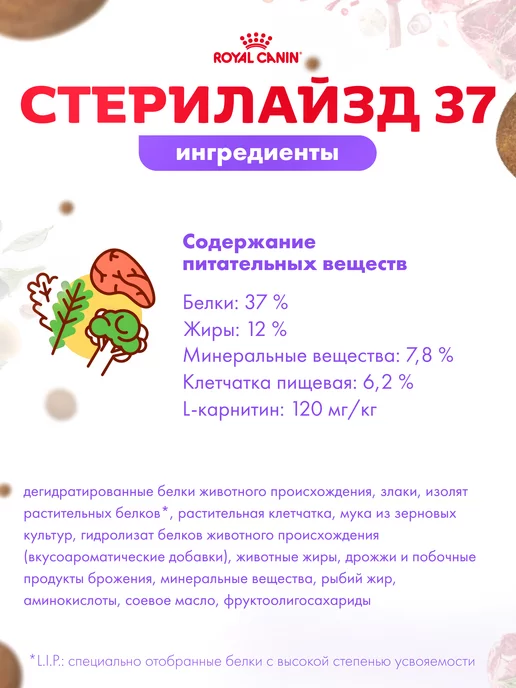 Сухой корм Royal canin Кошек для собак, стерилизованные, курица, 2 кг, фото 4