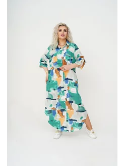 Платье-рубашка Elegant 211702359 купить за 1 920 ₽ в интернет-магазине Wildberries