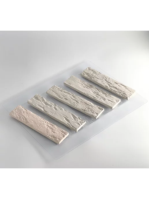 AnyMolds Пластиковая форма для кирпичей из гипса 200*50*10 мм, 200x50x10 мм, фото 4