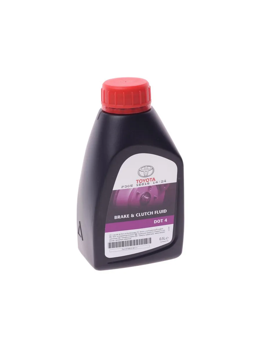 Жидкость тормозная DOT-4 0.5л TOYOTA OE