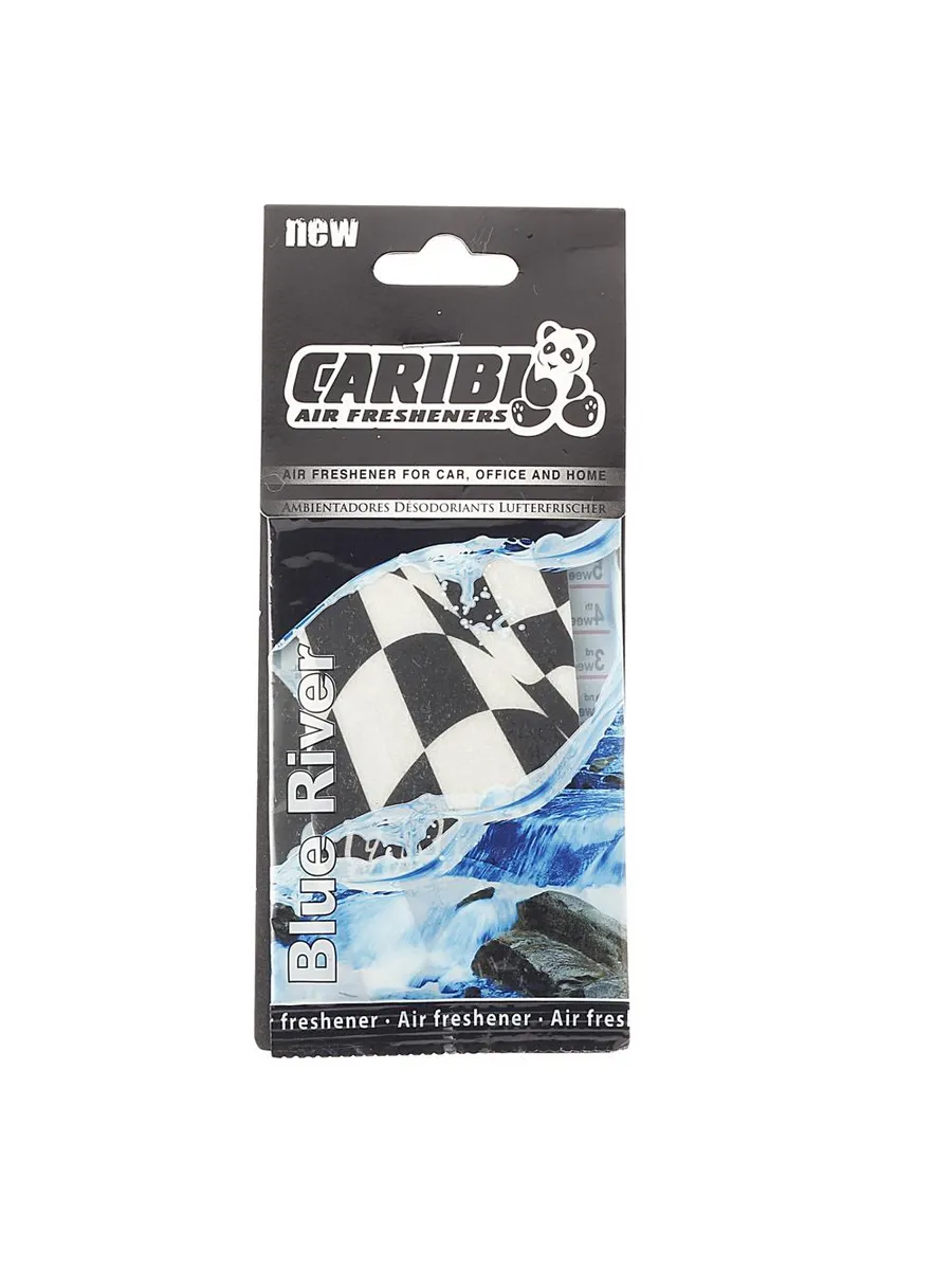 Ароматизатор подвесной пластина (голубая река) Formula-1 CA