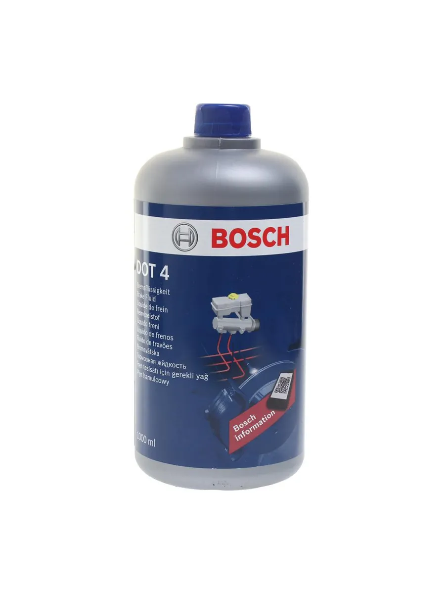 Жидкость тормозная DOT-4 1л BOSCH