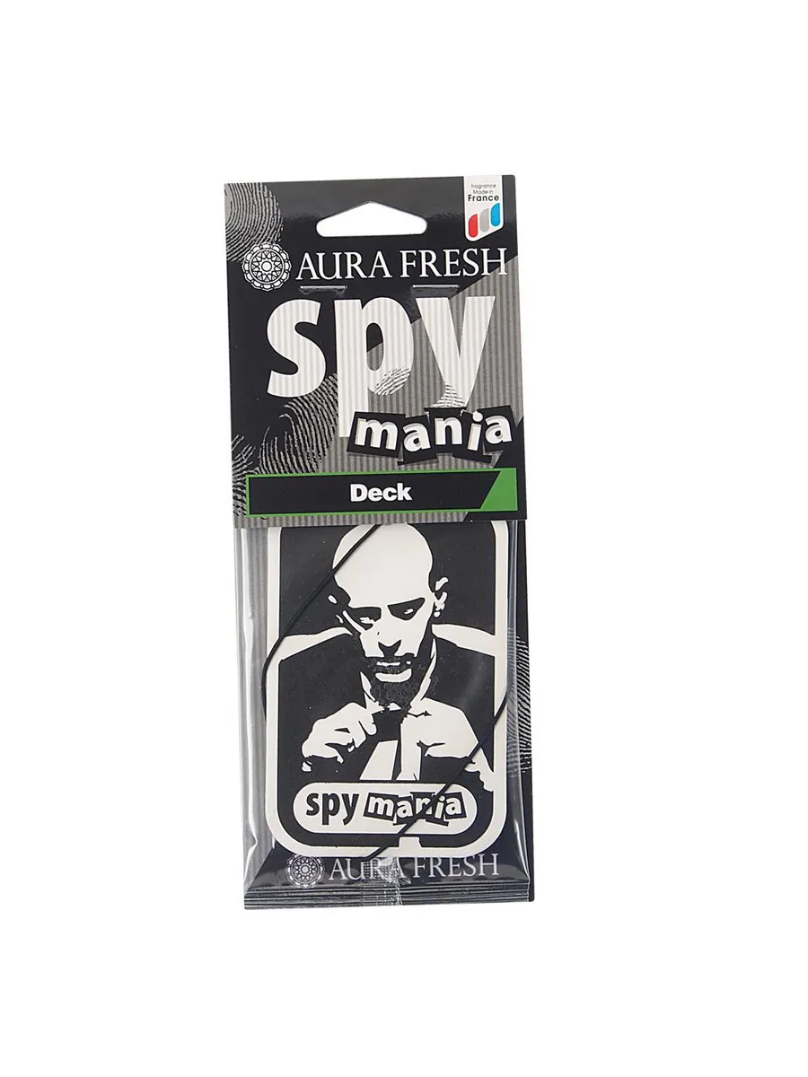 Ароматизатор подвесной картонный (deck) Spy Mania AURA FRES