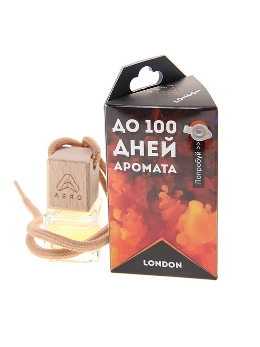 Aero Ароматизатор подвесной жидкостный (london) 5мл, 5 мл