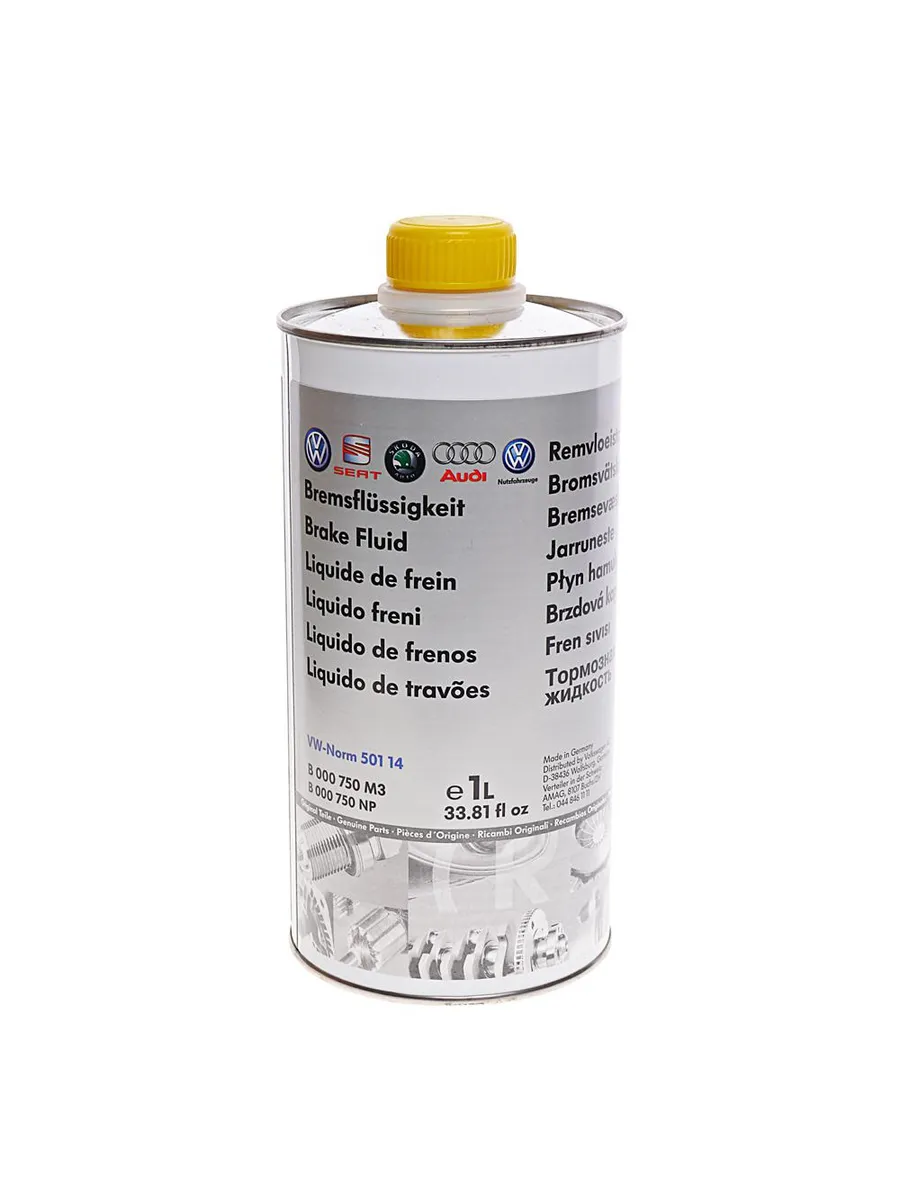 Жидкость тормозная DOT-4 1л VW OE