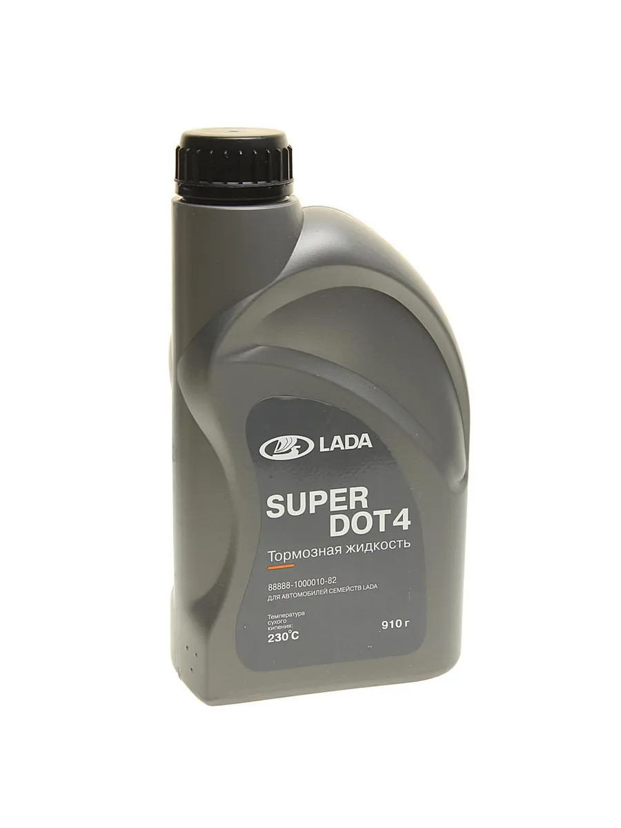 Жидкость тормозная DOT-4 0.91кг ЛАДА