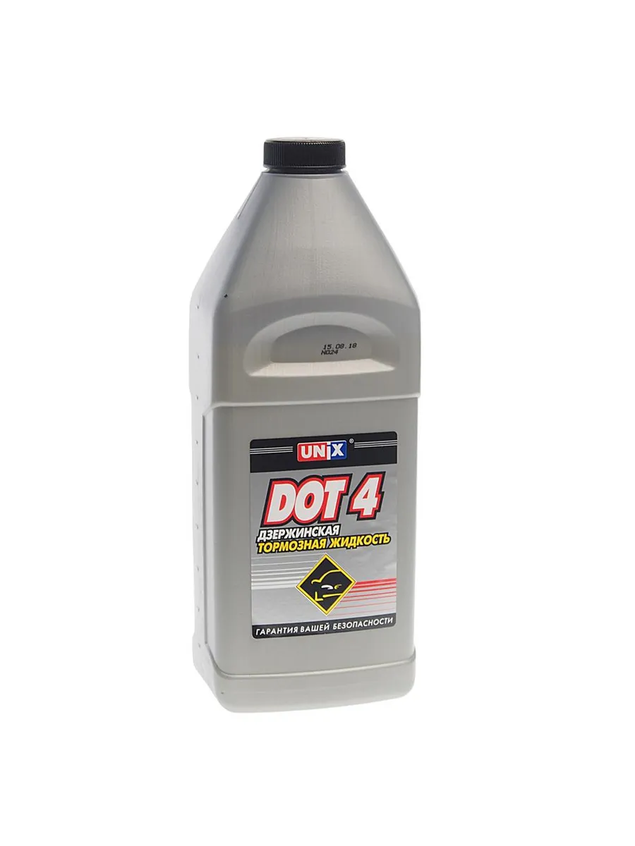 Жидкость тормозная DOT-4 0.91кг UNIX