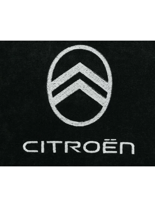 Dekos Подушка в машину с вышивкой для Citroen, черный, фото 8
