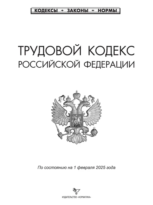Норматика Комплект 3 экз. ТК РФ Трудовой Кодекс РФ, вариант, фото 2