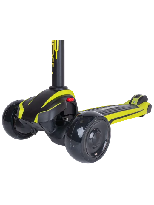 TechTeam Трехколесный самокат Surf boy, желтый, желтый, фото 5