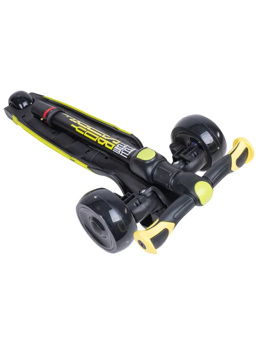 TechTeam Трехколесный самокат Surf boy, желтый, желтый, фото 8