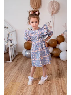 Платье для девочек ТИПИТОПИКИ 211799589 купить за 1 201 ₽ в интернет-магазине Wildberries