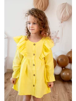 Платье для девочек муслиновое ТИПИТОПИКИ 211801751 купить за 1 201 ₽ в интернет-магазине Wildberries