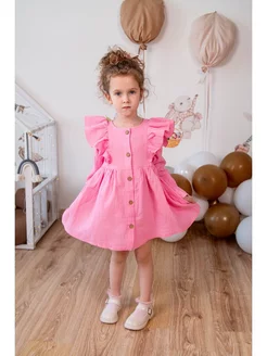 Платье для девочек муслиновое ТИПИТОПИКИ 211802180 купить за 1 170 ₽ в интернет-магазине Wildberries
