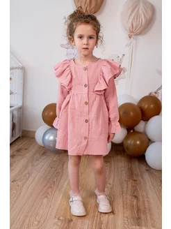 Платье для девочек муслиновое ТИПИТОПИКИ 211802502 купить за 1 201 ₽ в интернет-магазине Wildberries