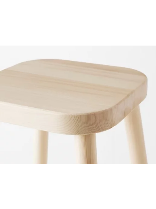 IKEA Табурет детский FLISAT ФЛИСАТ, 24x24x28, массив сосны, 24x24x28, фото 2