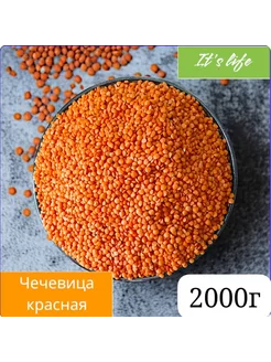 Чечевица красная 2000г 211813770 купить за 277 ₽ в интернет-магазине Wildberries