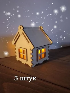 Изба, домики, деревянные заготовки GreenWood Russia 211818913 купить за 531 ₽ в интернет-магазине Wildberries