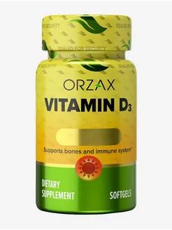 Витамин Д3 vitamin d3, Орзакс вит д3 Orzax 211842768 купить за 1 259 ₽ в интернет-магазине Wildberries