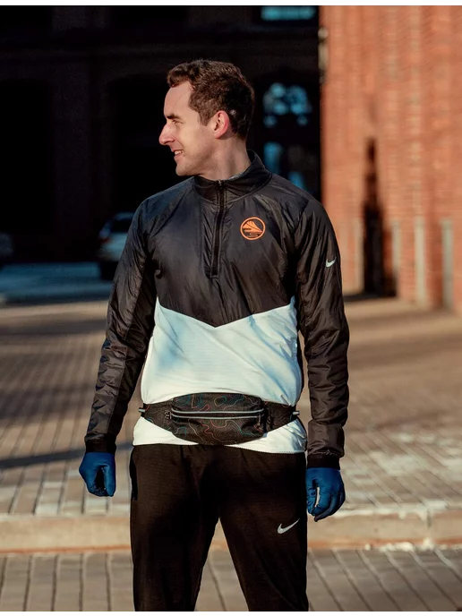 Enklepp Беговая поясная сумка Marathon Waist sniff, черный, фото 2