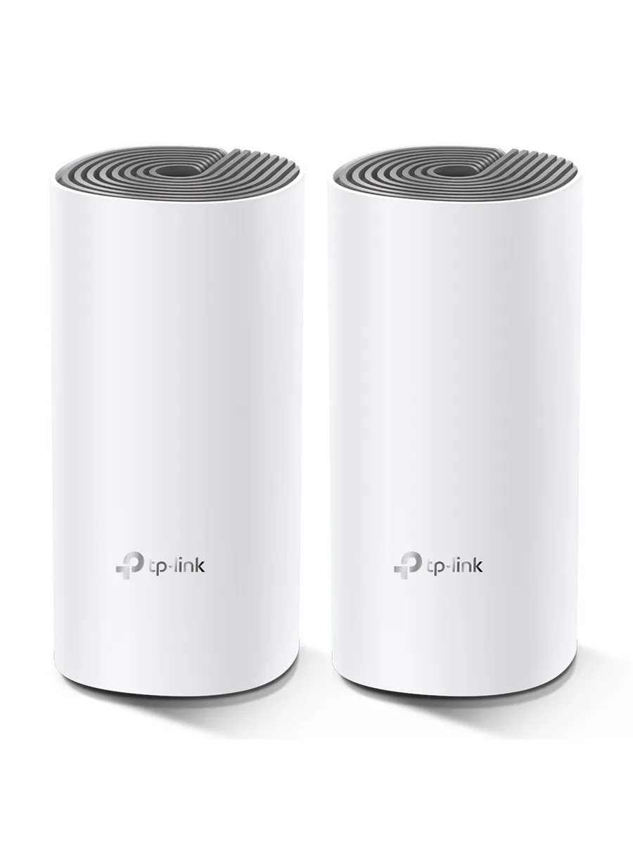 Mesh-Система Deco E4 (2-pack), AC1200, 2xRJ45 100Мбит/с