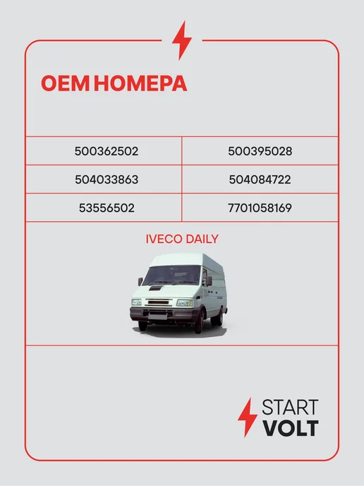 STARTVOLT Мотор стеклоочистителя IVECO Daily передний, вариант, фото 2