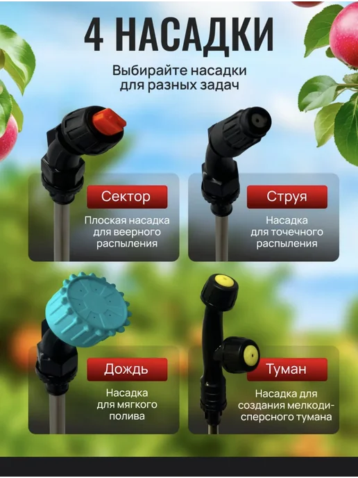Hitman Опрыскиватель аккумуляторный 7,4 В Шланг 8 метров, вариант, фото 2