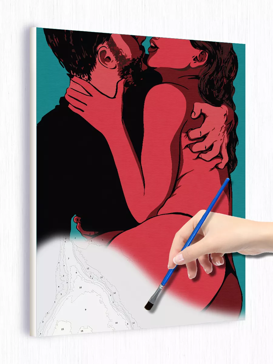 Картина по номерам Эротика Любовь 18+ JonnyArt 18+ 211897166 купить за 678  ₽ в интернет-магазине Wildberries