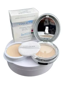 Пудра для лица матирующая Whitening 3in1 COLLAGEN 211916097 купить за 378 ₽ в интернет-магазине Wildberries