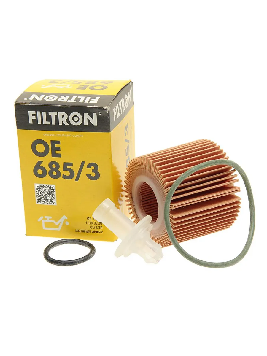 Фильтр масляный TOYOTA Auris,Corolla,Yaris (1.3) FILTRON