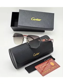 Женские солнцезащитные очки Cartier replica CARTIER 211972848 купить за 1 562 ₽ в интернет-магазине Wildberries