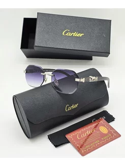 Крутые солнцезащитные очки Cartier replica CARTIER 211973099 купить за 2 278 ₽ в интернет-магазине Wildberries