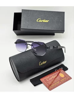 Эксклюзивные солнцезащитные очки Cartier replica CARTIER 211973101 купить за 2 278 ₽ в интернет-магазине Wildberries