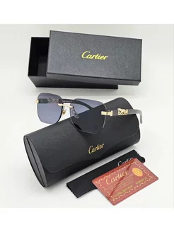 Женские солнцезащитные очки Cartier replica CARTIER 211973110 купить за 2 278 ₽ в интернет-магазине Wildberries