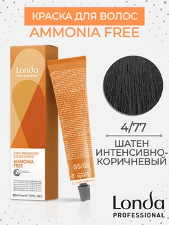 Деми-перманентная крем-краска Londa Ammonia-free 4 77 60 мл Londa Professional 211973311 купить за 466 ₽ в интернет-магазине Wildberries