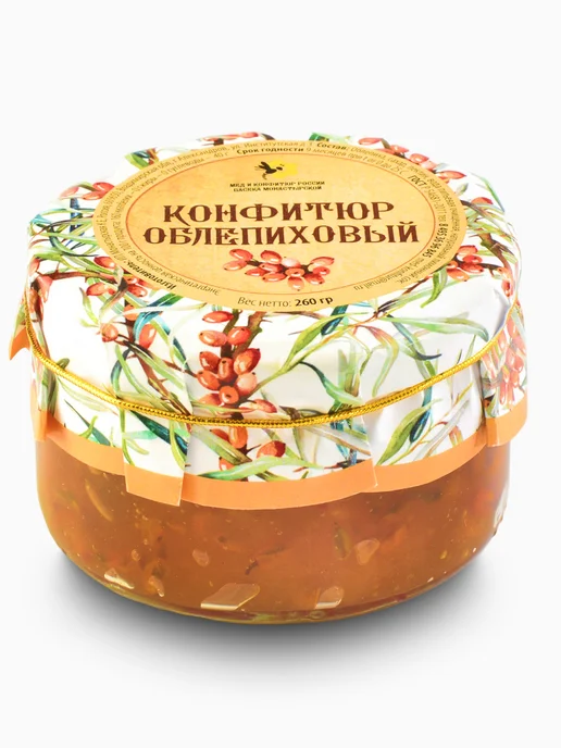 bee lab Джем облепиховый "Русский стиль" 260 гр, 260 г, фото 6