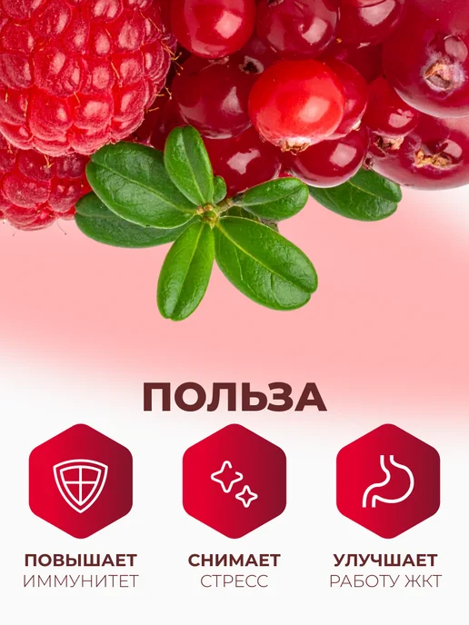 bee lab Конфитюр красная ягода (брусника, клюква, малина) 260 гр, 260 г, фото 3