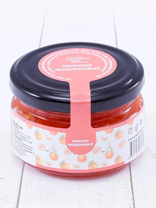 bee lab Джем мандариновый натуральный 100 гр, 100 г