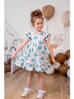 Платье для девочек ТИПИТОПИКИ 211978662 купить за 756 ₽ в интернет-магазине Wildberries