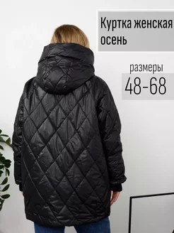 Куртка стеганая большие размеры Aesthetic brand 211981941 купить за 4 185 ₽ в интернет-магазине Wildberries