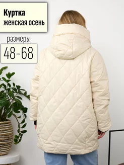 Куртка стеганая большие размеры Aesthetic brand 211981942 купить за 3 907 ₽ в интернет-магазине Wildberries